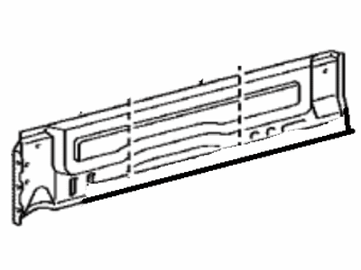 Toyota 65827-0C010 Panel, Rear Body Side, Inner LH
