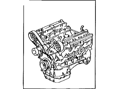 Toyota 19000-50700 Engine Assembly, Partial