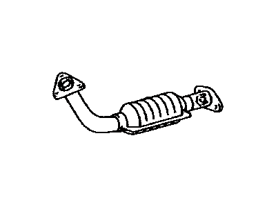 Toyota 17410-0F030 Front Exhaust Pipe Assembly