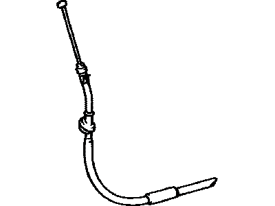Toyota 46410-34080 Cable Assembly, Parking Brake