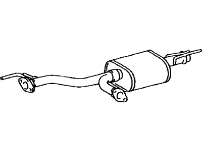 Toyota 17403-0P010 Center Exhaust Pipe Assembly
