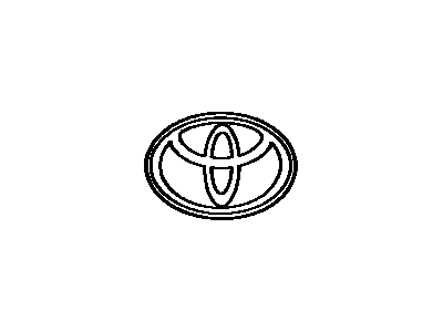 Toyota 75311-13070 Radiator Grille Emblem(Or Front Panel)