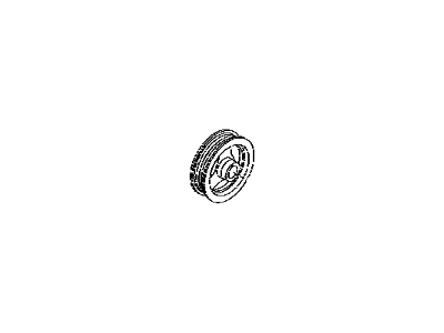 Toyota 13470-WB001 PULLEY Assembly, CRANKSH