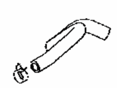 Toyota 87245-WB004 Hose, Water