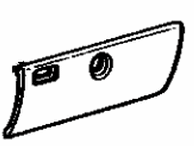 Toyota 55551-22010-02 Door Assembly, Glove Compartment