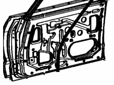 Toyota 67001-22100 Panel Sub-Assy, Front Door, RH
