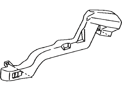 Toyota 87220-AE011 Duct Assembly, Air