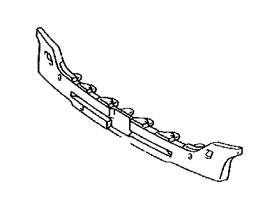 Toyota 52611-AE020 Absorber, Front Bumper Energy