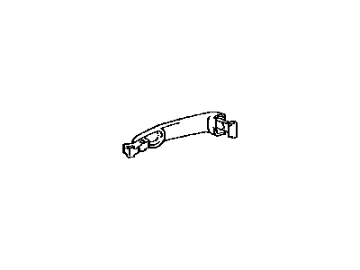 Toyota 69211-AE020-B1 Front Door Outside Handle Assembly,Left