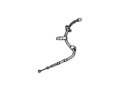 Toyota 46420-08030 Cable Assembly, Parking Brake