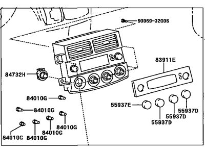 Toyota 84013-08011 Panel Sub-Assy, Integration
