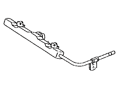 Toyota 23807-88600 Pipe Sub-Assy, Fuel Delivery
