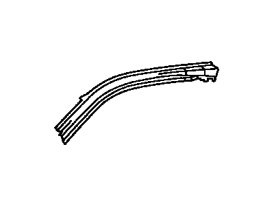 Toyota 61214-20040 Rail, Roof Side, Outer LH