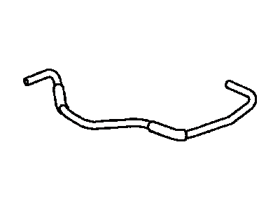 Toyota 16261-22060 Hose, Water By-Pass