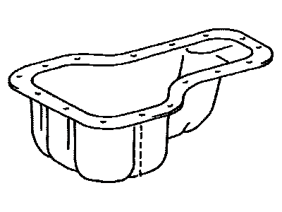 Toyota 12101-22040 Pan Sub-Assembly, Oil