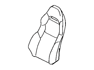Toyota 71073-2H301-C9 Front Seat Back Cover, Right(For Separate Type)