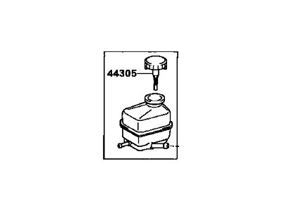 Toyota 44360-20220 Reservoir Assy, Vane Pump Oil