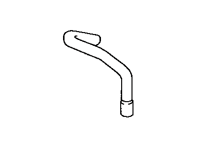 Toyota 87245-35430 Hose, Heater Water, Outlet A