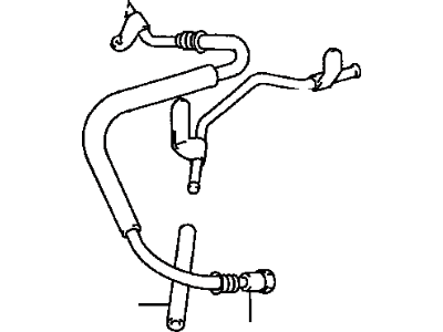 Toyota 23812-62041 Pipe, Fuel