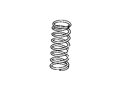 Toyota 48131-35340 Spring, Front Coil, LH
