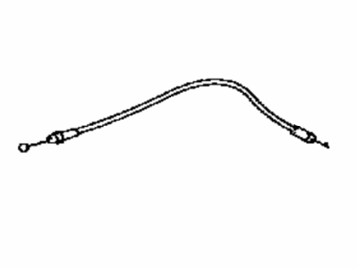 Toyota 69750-0D110 Cable Assembly, Front Door