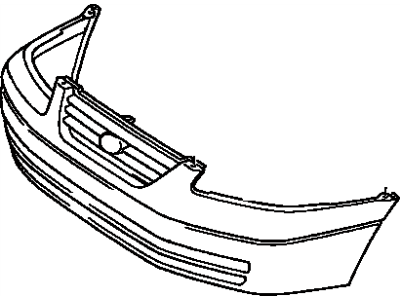 Toyota 52119-AA901 Cover, Front Bumper