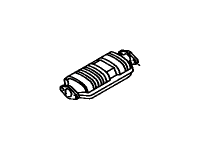 Toyota 18450-16210 Catalytic Converter Assembly