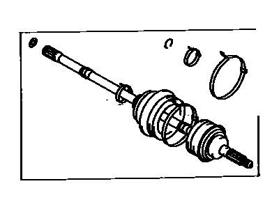 1989 Toyota Camry CV Joint - 43470-39085