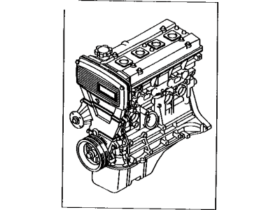 Toyota 19000-16861 Engine Assembly, Partial