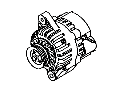 Toyota 27060-16151 Alternator Assembly
