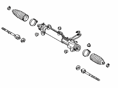 Toyota 44250-07100 Power Steering Gear Assembly(For Rack & Pinion)