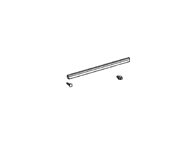 Toyota 75072-AC010-A0 Moulding Sub-Assy, Front Door, Outside LH