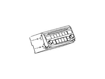 Toyota 86120-07071 Receiver Assembly, Radio