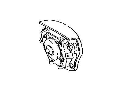 Toyota 45130-07071-A0 Button Assembly, Horn