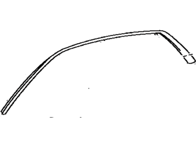 Toyota 75506-AC010 Moulding, Roof Drip Side Finish, LH