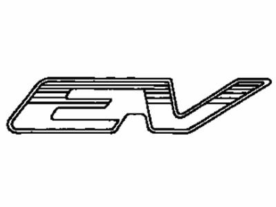 Toyota 75985-42040-A2 Stripe, Front Door, Out