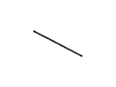Toyota 85224-10210 Plate, WIPER Rubber Backing