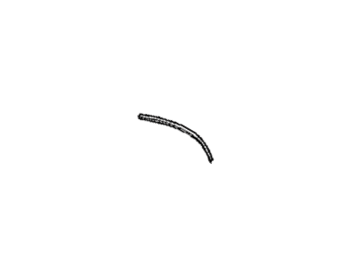 Toyota 75687-42030 Protector, Quarter Moulding, Lower Rear LH