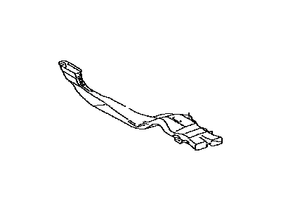 Toyota 87212-42050 Duct, Air, Rear
