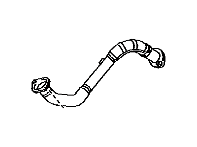 Toyota 17410-36120 Front Exhaust Pipe Assembly