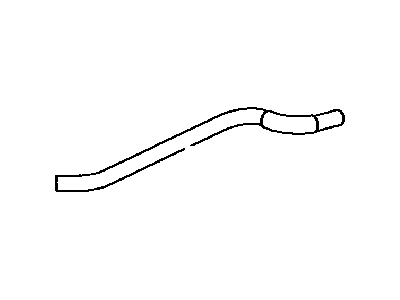 Toyota 16264-31081 Hose, Water By-Pass