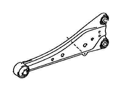 Toyota 48760-42010 Arm Assembly, Trailing, Rear