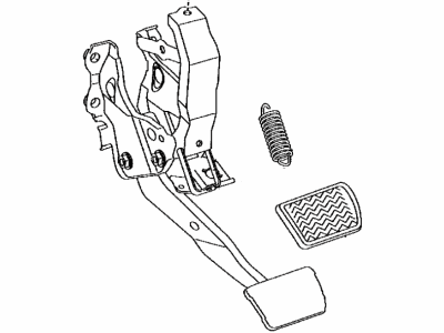 Toyota 47110-42200 Support Assy, Brake Pedal