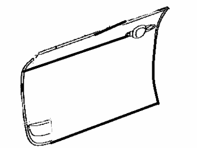 Toyota 67112-42050 Panel, Front Door, Outer LH