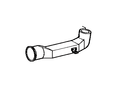 Toyota 55844-12170 Duct, Air, Side RH