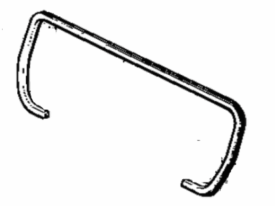 Toyota 64277-16010-16 Trim, Room Partition Lower
