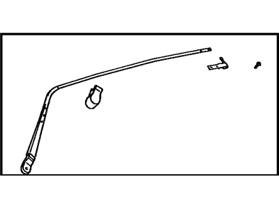 Toyota 85190-14680 Rear Wiper Arm Assembly