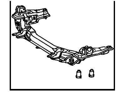 Toyota 51201-14370 Crossmember Sub-Assy, Front Suspension