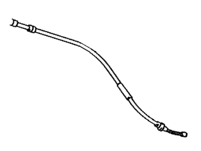 Toyota 46430-14300 Cable Assembly, Parking Brake