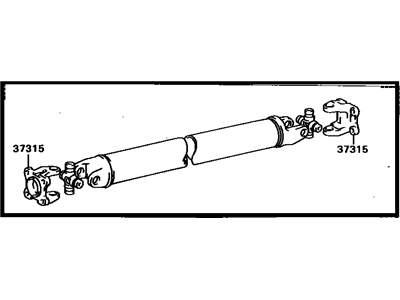 Toyota 37110-14300 Propelle Shaft Assembly